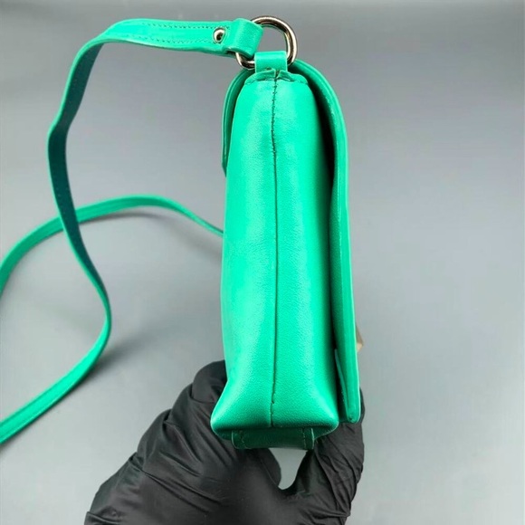 Kate Spade Teal Crossbody Bag with Gold Accent - Picture 7 of 15